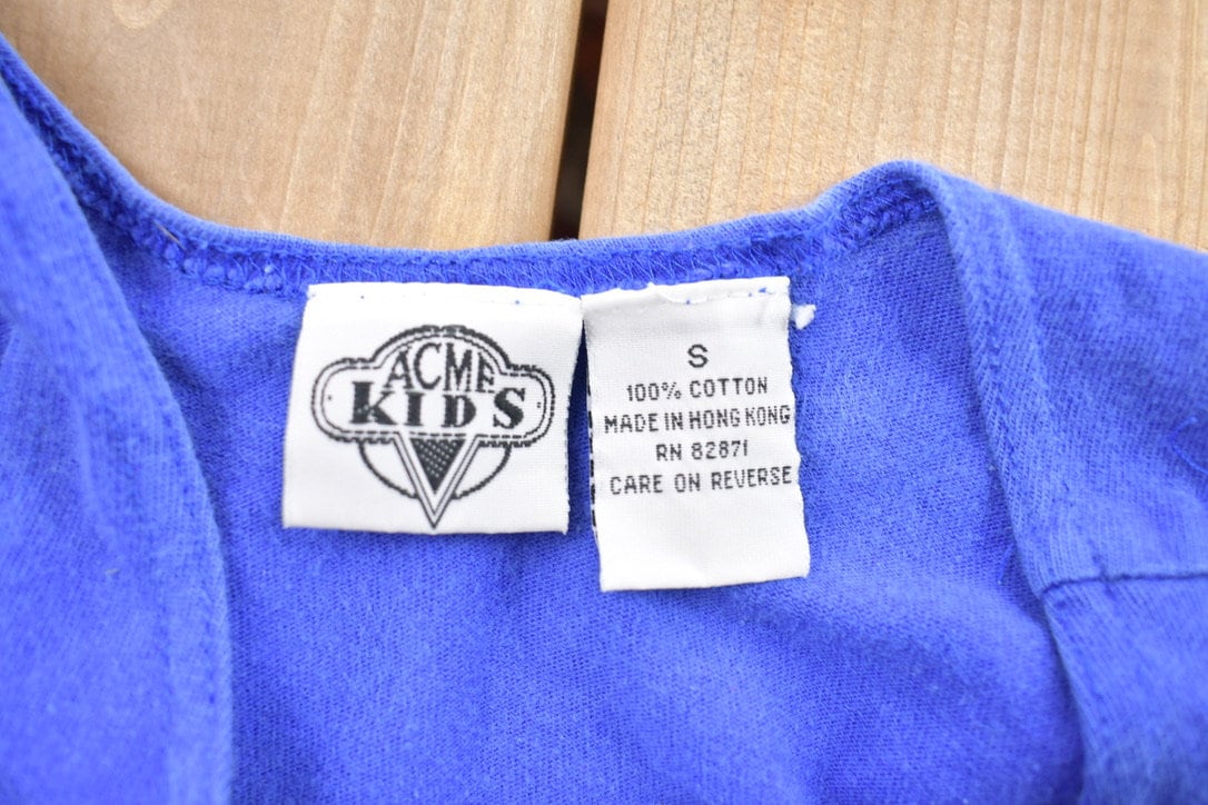 Vintage 1990s Tasmanian Devil Lifeguard Disney Cartoon Promo T-Shirt