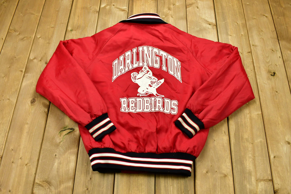 Vintage 1980s Darlington Redbirds Highschool Football Jacket