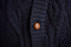 Vintage 1990s Boston Traders Wool Knit Cardigan Sweater Vest Men's Medium /