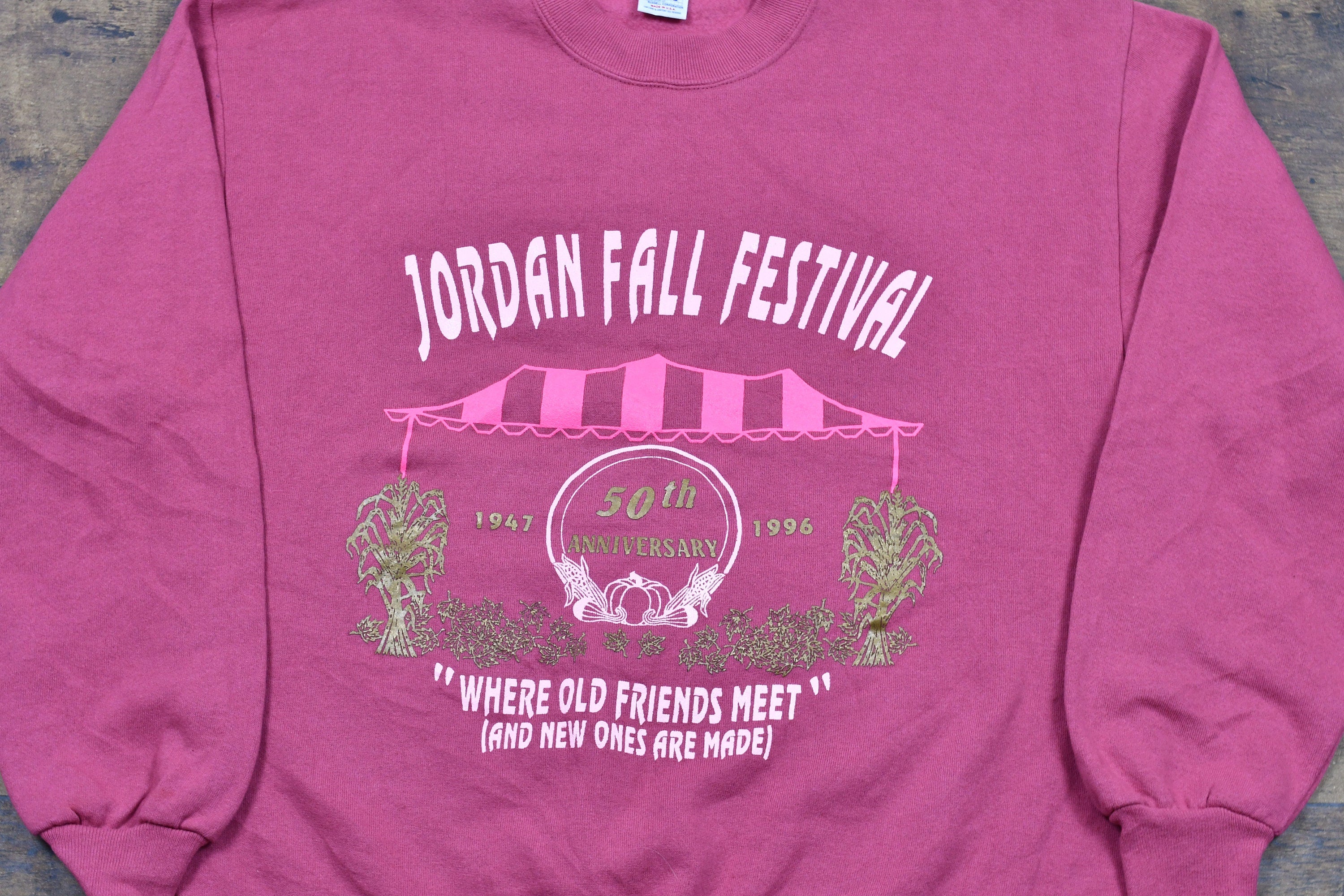Vintage 1996 Jordan Fall Festival Crewneck
