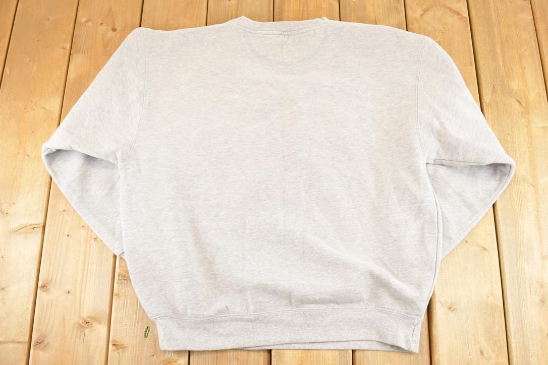 Vintage 1990s Akron Ohio Jansport Big Text Souvenir Crewneck Sweatshirt Mens L
