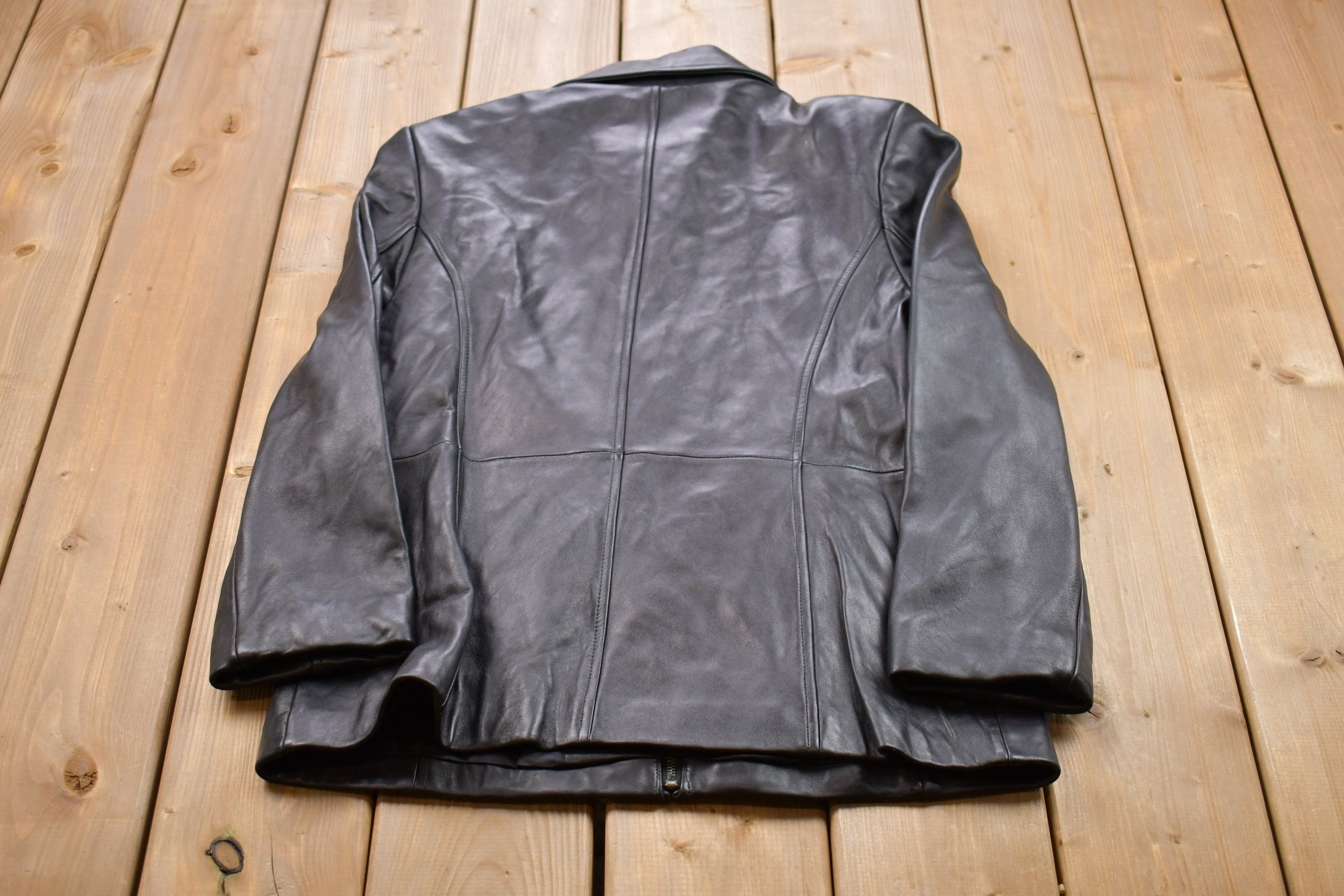 Vintage 1990s Liz Claiborne Leather Jacket