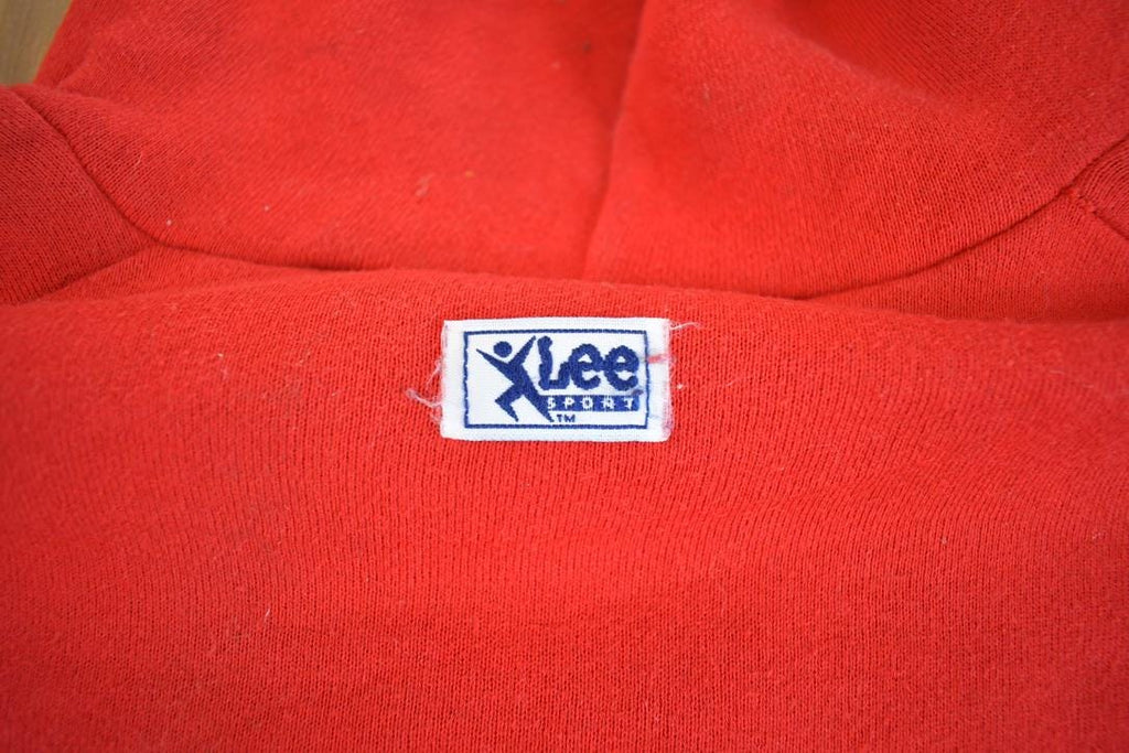 Vintage 1995 Kansas City Chiefs Zip Up Football Hoodie NFL Made In USA