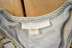 Vintage 1990s Denim Skirt & Shirt Set Size 7