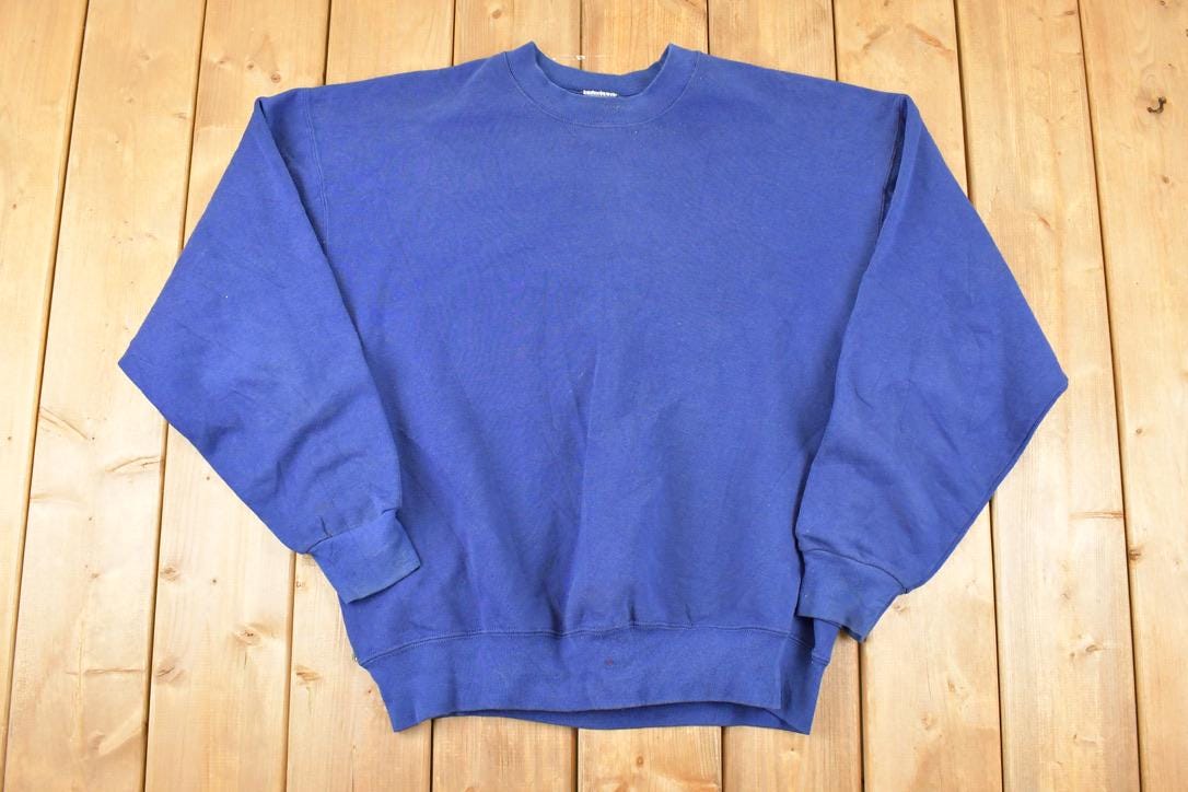 Vintage 1990s FOTL Blank Crewneck Sweatshirt Mens XL