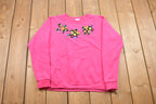 Vintage 1990s Cute Floral Pattern Crewneck Sweatshirt