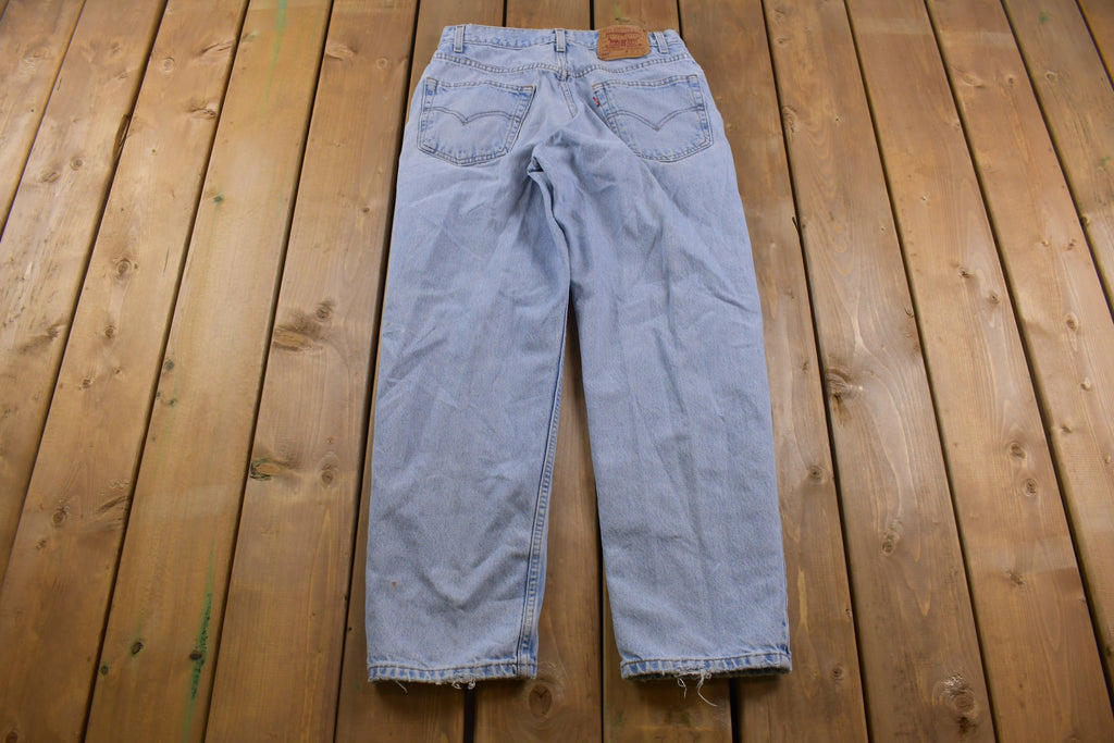 Vintage 1990s Levi's 550 Red Tab Jeans Size 30 x 29