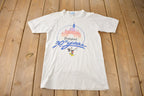 Vintage 1985 Disneyland 30th Anniversary Graphic T-Shirt Made In USA