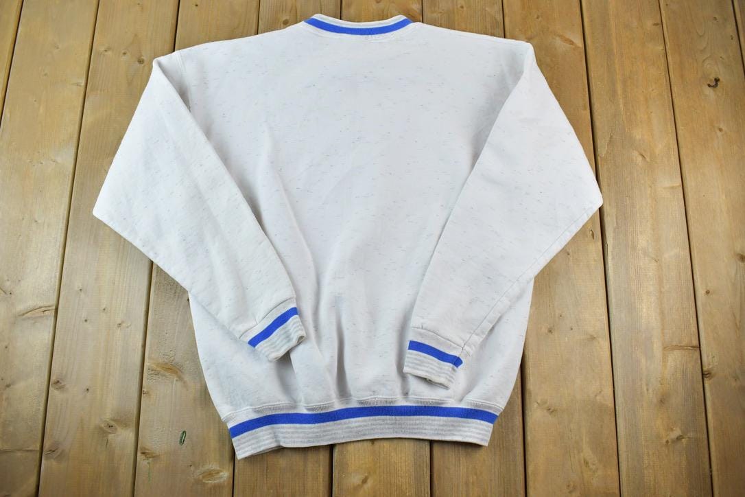 Vintage 1990s Long Lake Eveleth Minnesota Crewneck Sweatshirt Made In USA