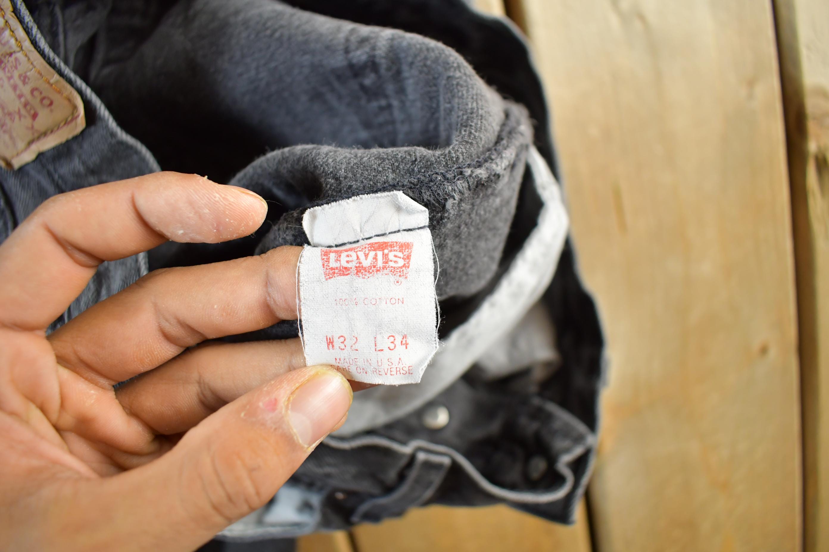 Vintage 1990s Levi's 501 Denim Jeans Men's 30 x 32.5