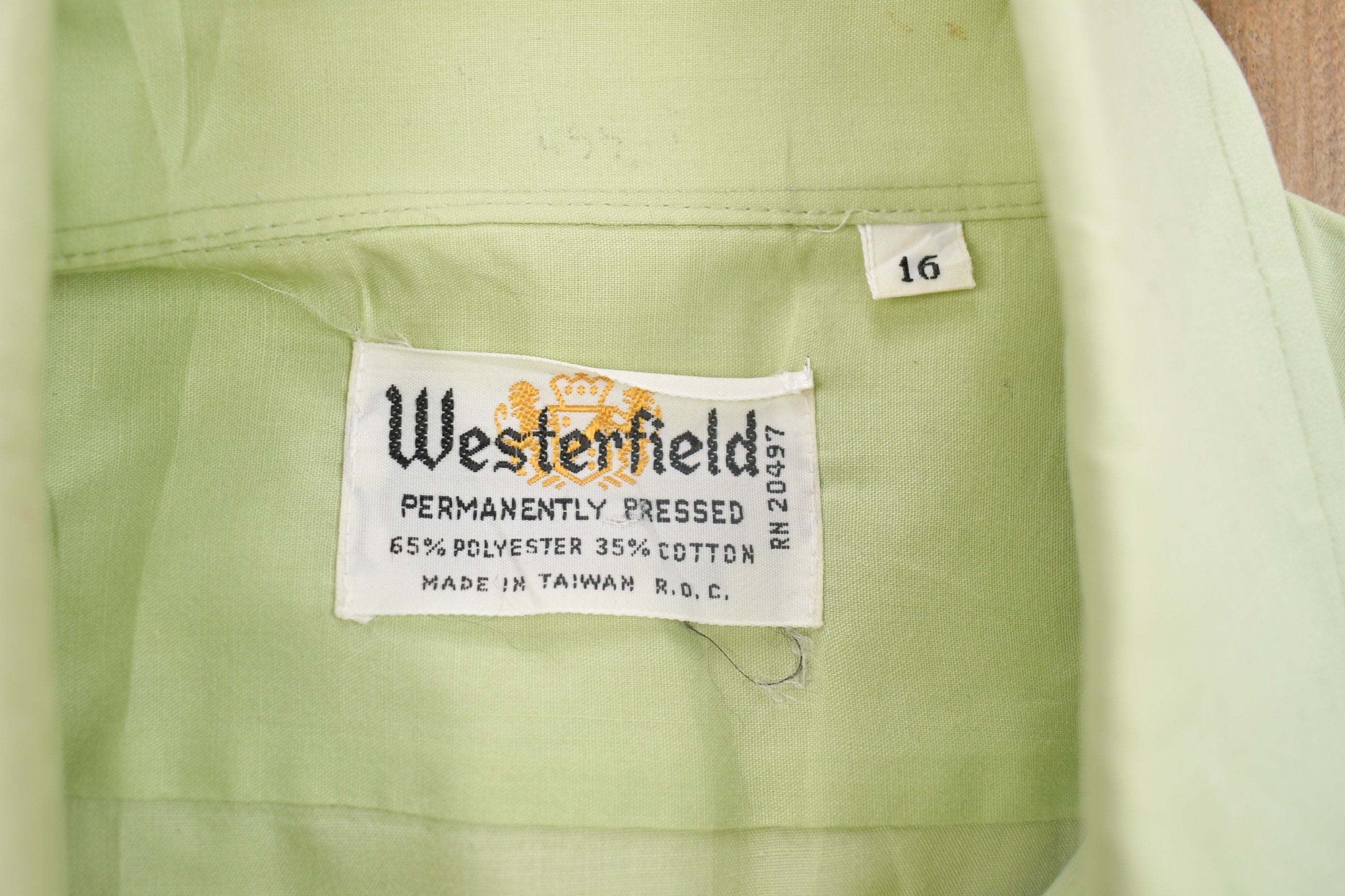 Vintage 1980s Westerfield Button Up Shirt