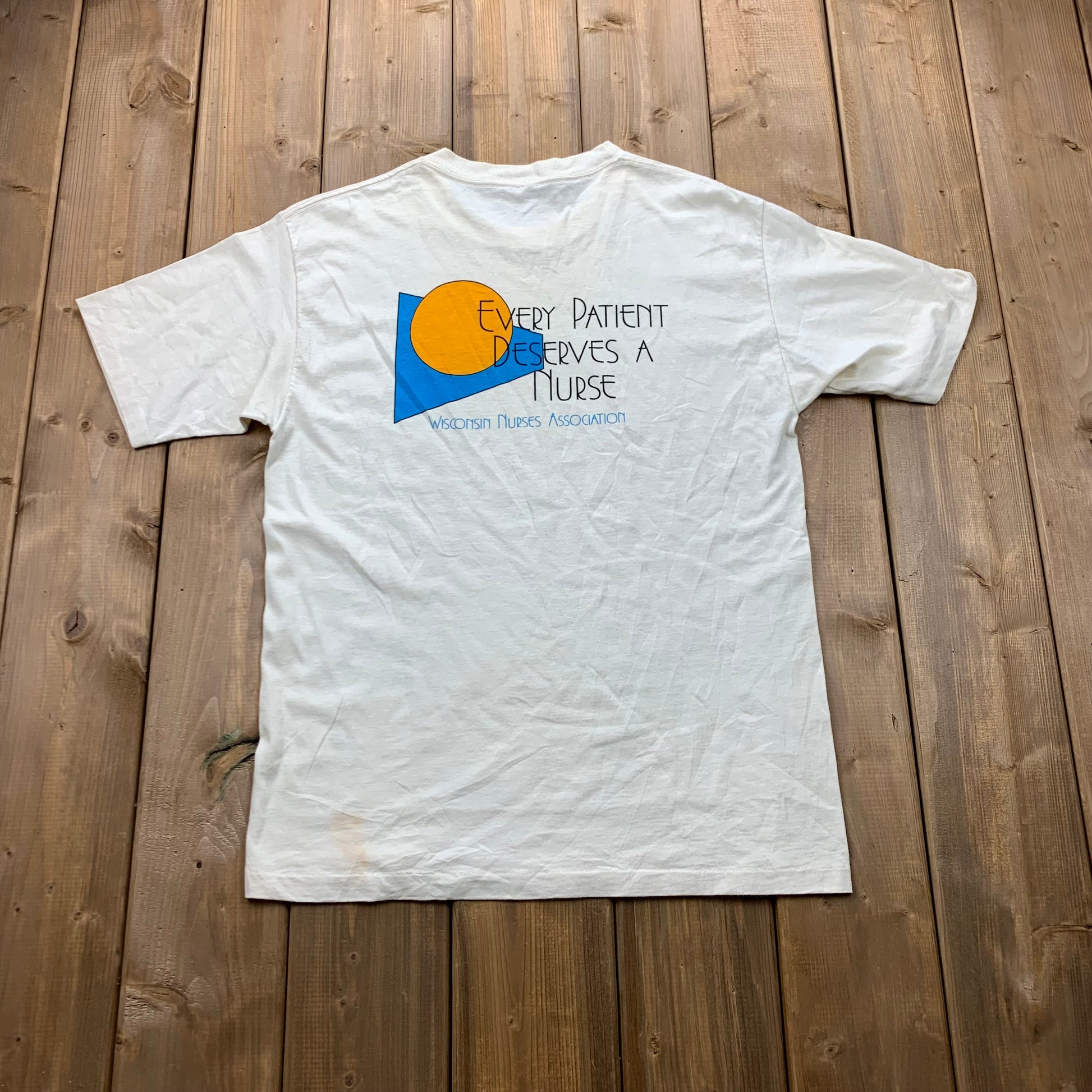 Vintage 90's Wisconsin Nurses Association T-Shirt /