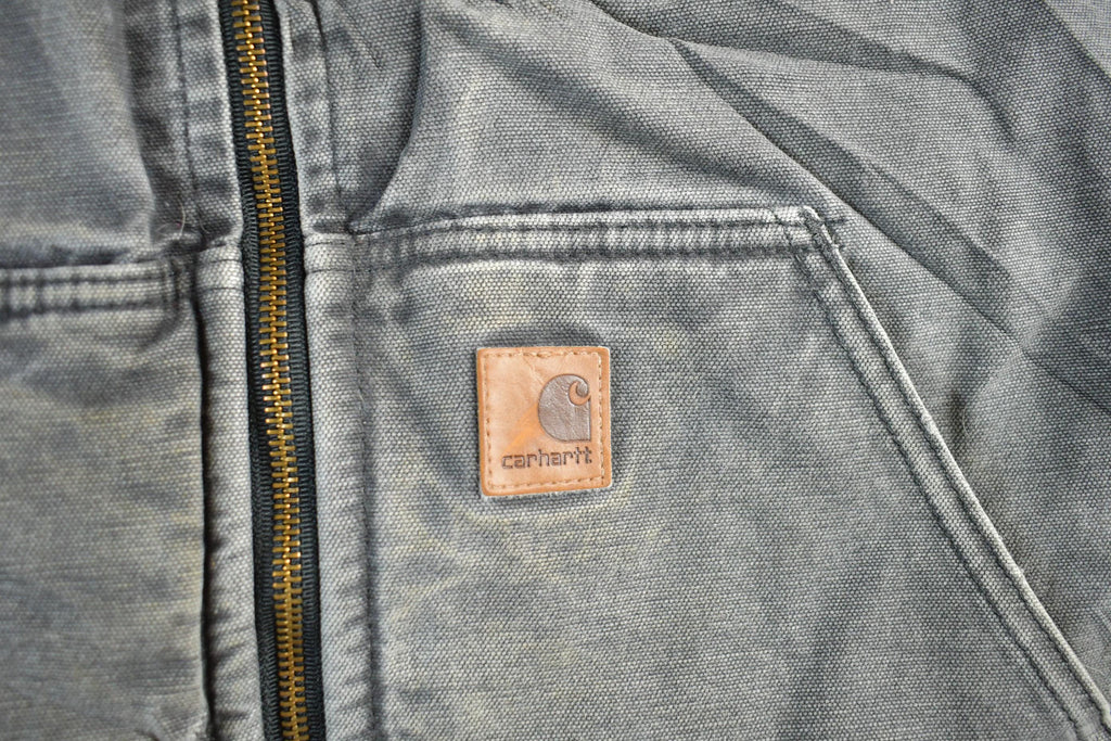 Vintage 1990s Carhartt Sherpa Lined Jacket Vest Mens Large