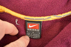 Vintage 1990s Nike Minnesota University Quarter Zip Fleece Outdoorsman Sweater Men's M