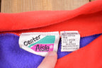 Vintage 1990s Center Aisle Bright Colourful Crewneck Sweater