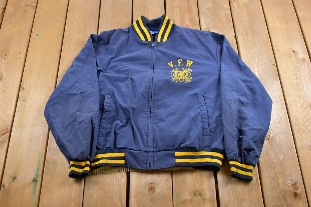 Vintage 1990s Champion VFW Windbreaker Jacket