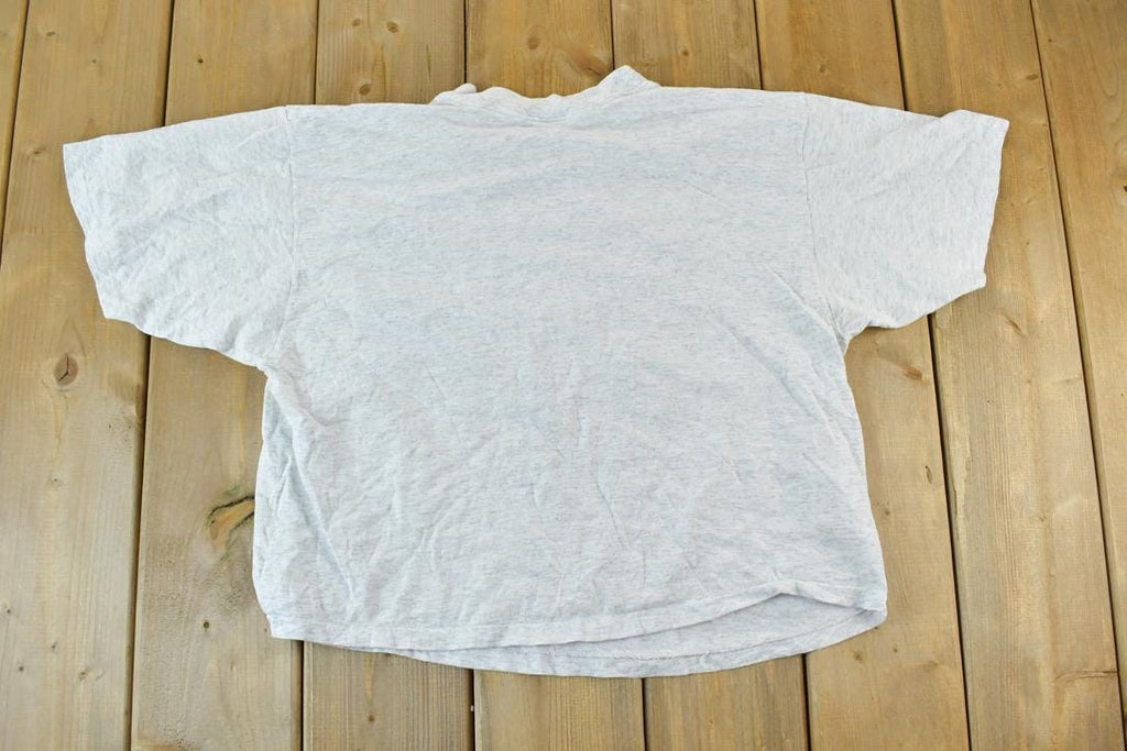 Vintage 1990s NYC Cropped Graphic Print T-Shirt