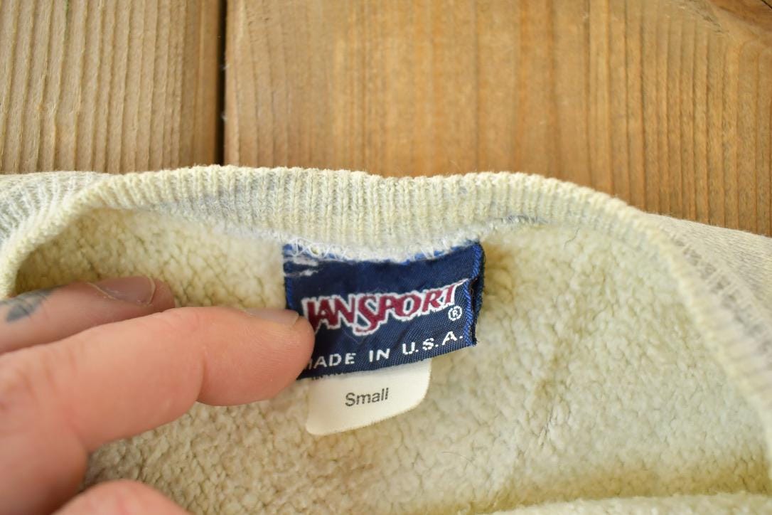 Vintage 1990s Minnesota University Jansport Cross Grain Collegiate Crewneck Made In USA