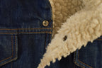 Vintage 1990s Rio Grande Outerwear Sherpa Lined Denim Jacket
