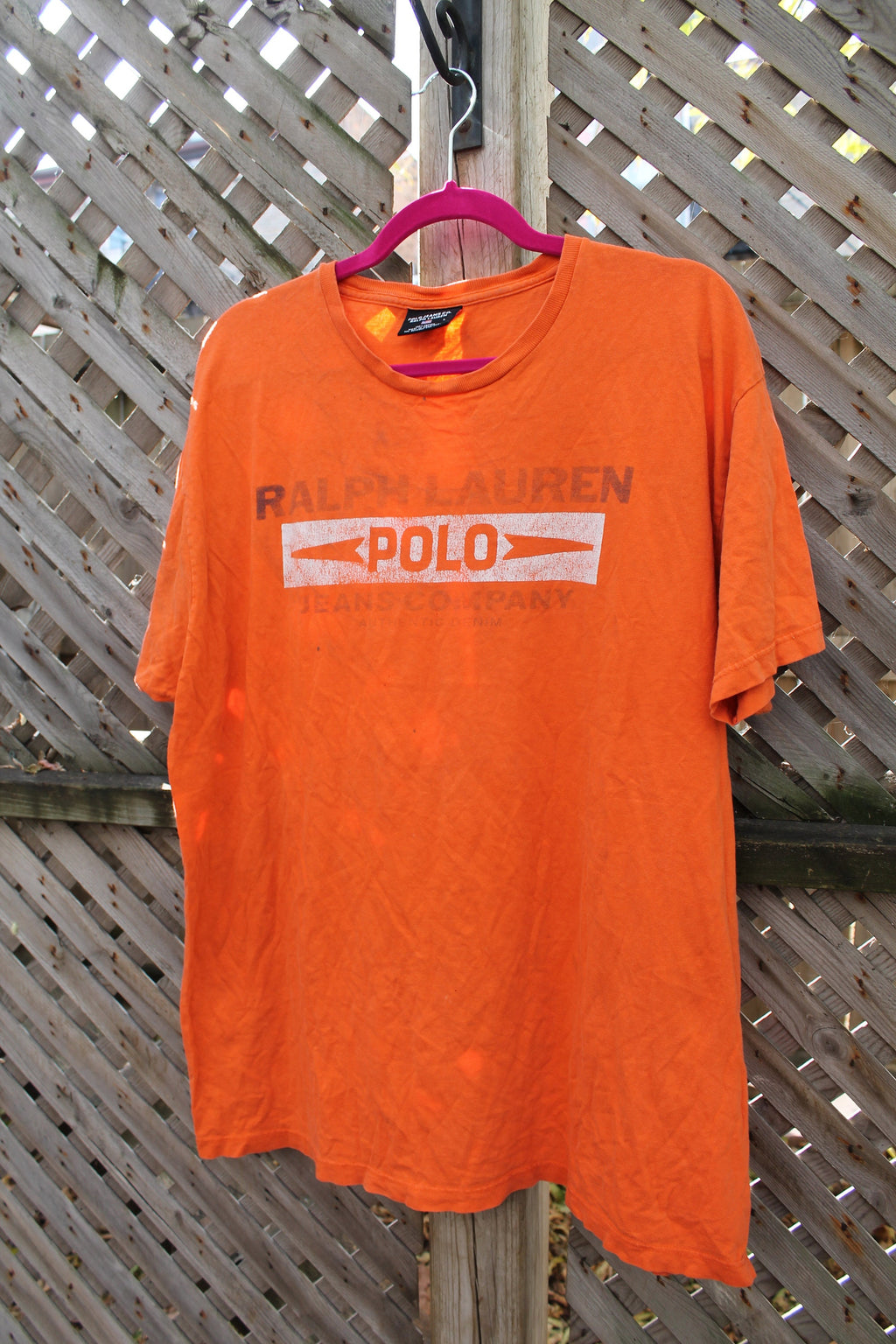 Vintage 1990s Polo Ralph Lauren Graphic T Shirt