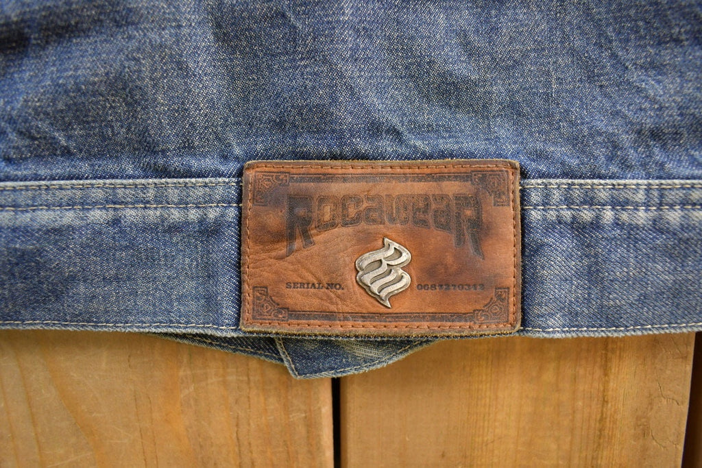 Vintage 1990s Roca Wear Denim Jean Jacket