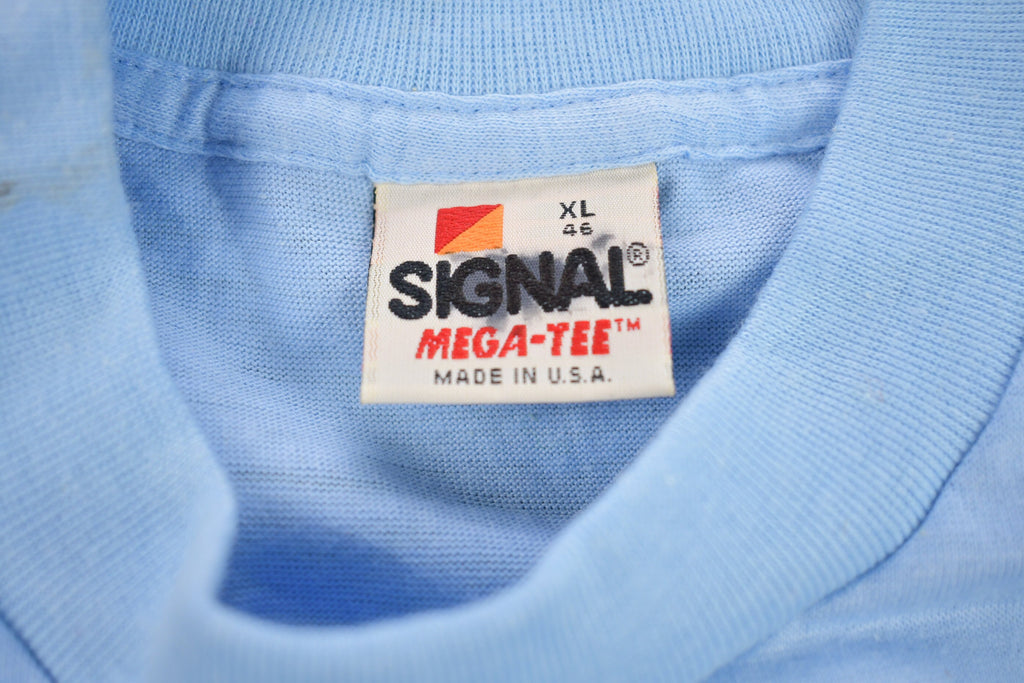 Vintage 1990s Signal Mega-Tee Chopped Tank Top Shirt