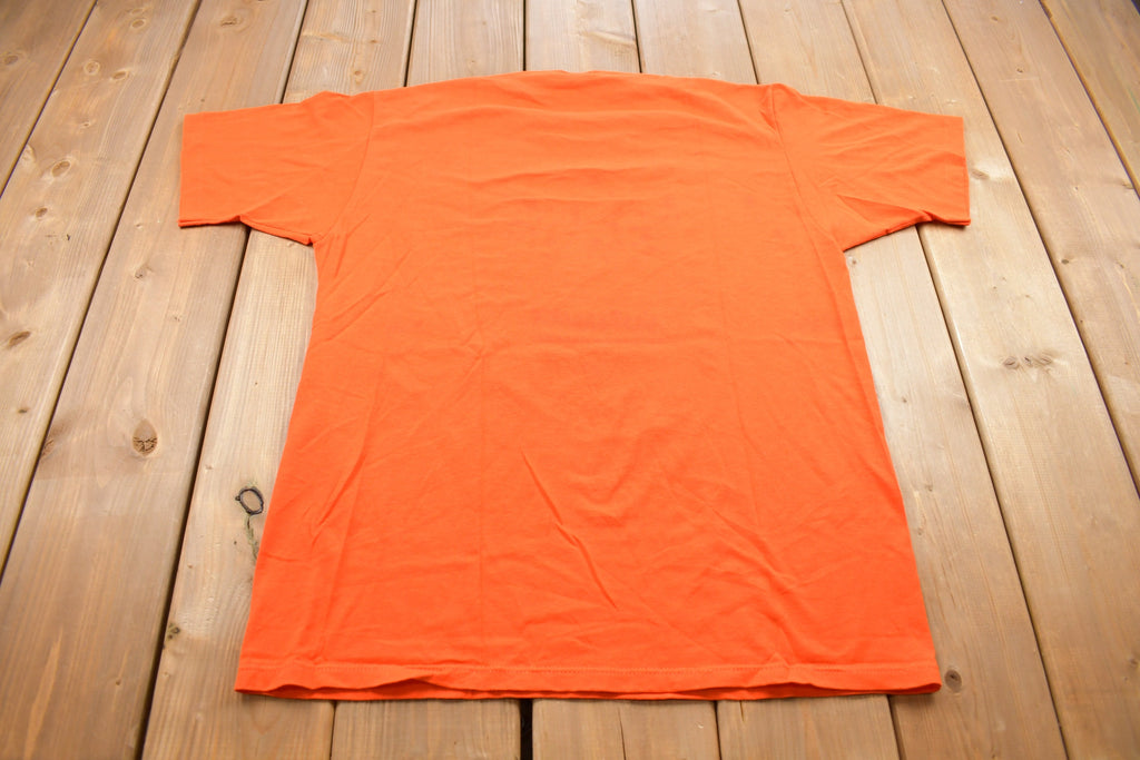 Vintage 1990s Jerzees Cartoon Basketball Graphic T Shirt
