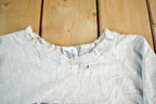 Vintage 1980s University Of Michigan Distressed Champion Reverse Weave Warmup Crewneck Men's XL