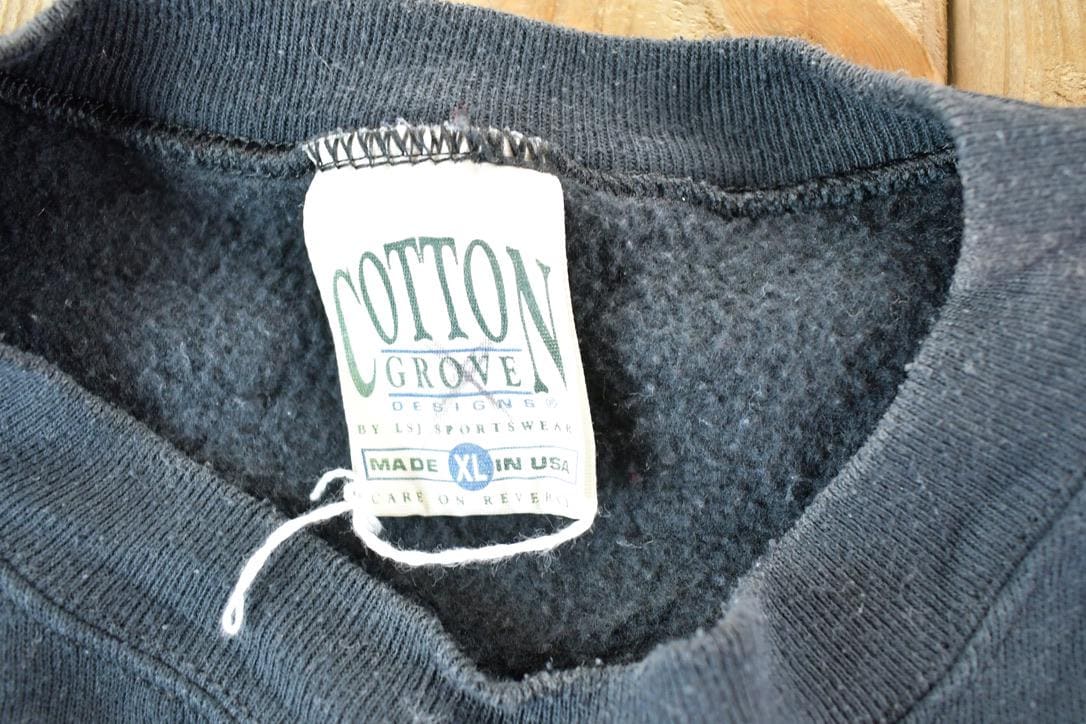 Vintage 1990s Country Roads Crewneck Sweatshirt Mens XL / 90s Souvenir Crewneck / Vintage Souvenir Crewneck / Streetwear / Travel