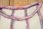 Vintage 1980s Striped Knitted Sweater