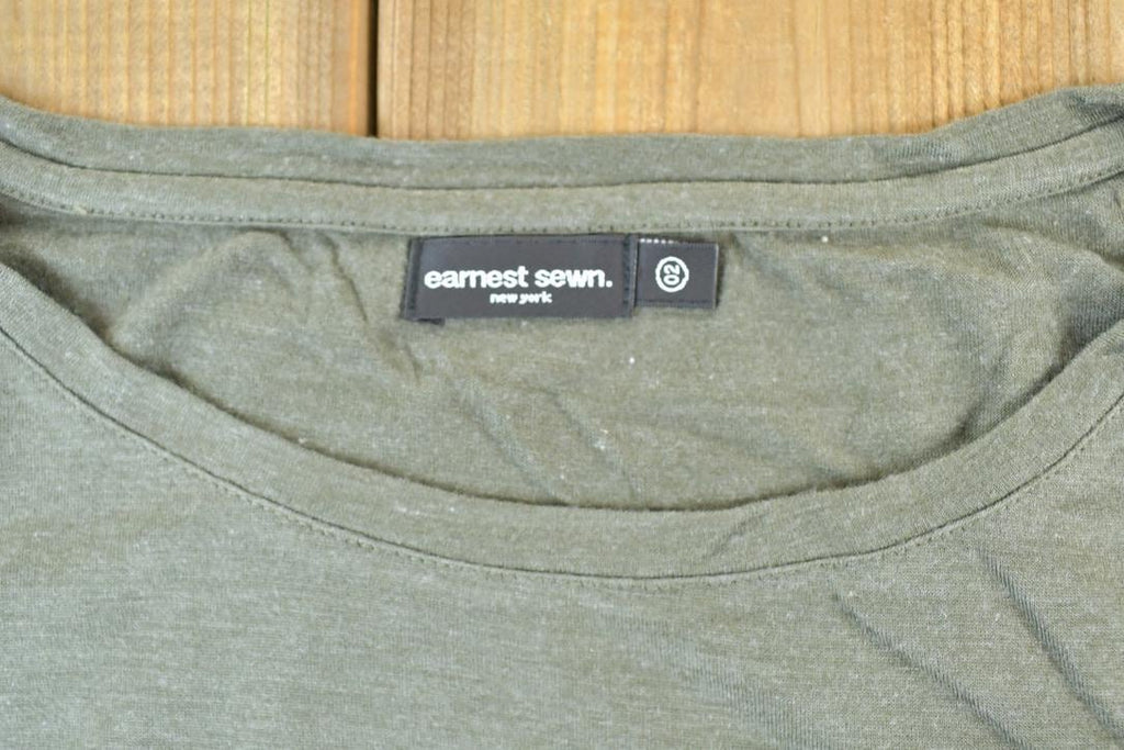 Y2k Earnest Sewn NY Cropped T-Shirt
