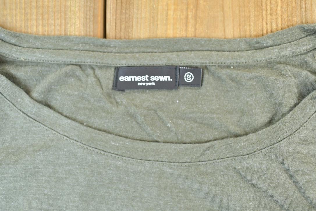 Y2k Earnest Sewn NY Cropped T-Shirt