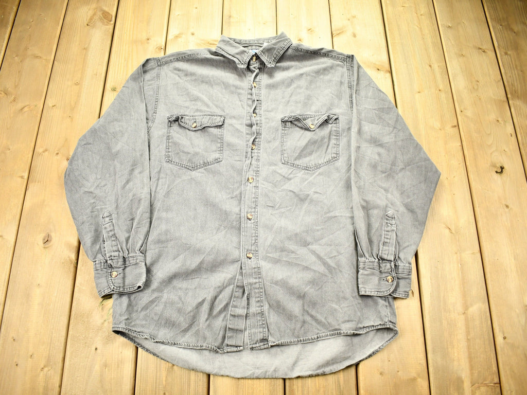 Vintage 1990s Cheyenne Outfitters Button Up Shirt