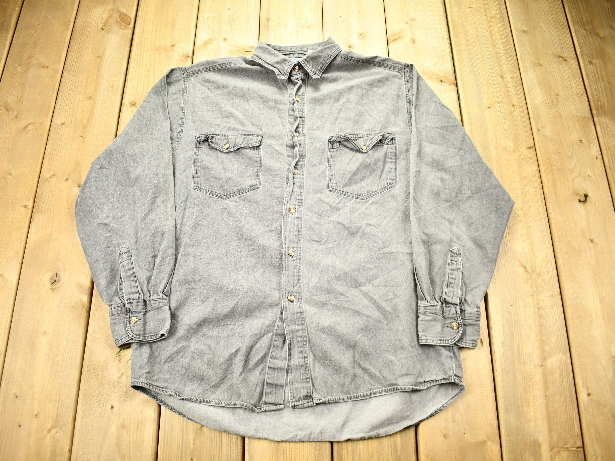 Vintage 1990s Cheyenne Outfitters Button Up Shirt