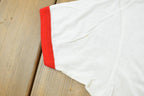 Vintage 1990s Fire Fighters Club Ringer T-Shirt Mens L