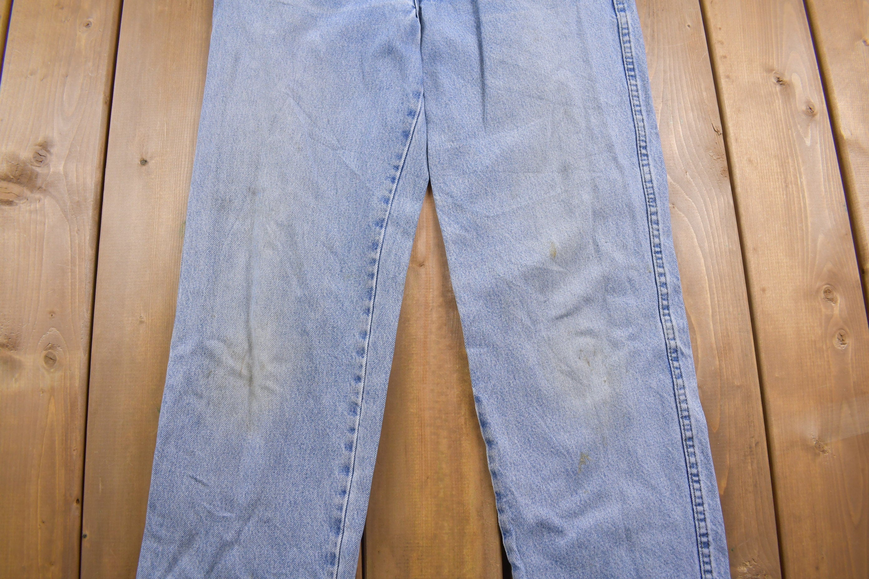 Vintage 1990's Harley Davidson Blue Jeans