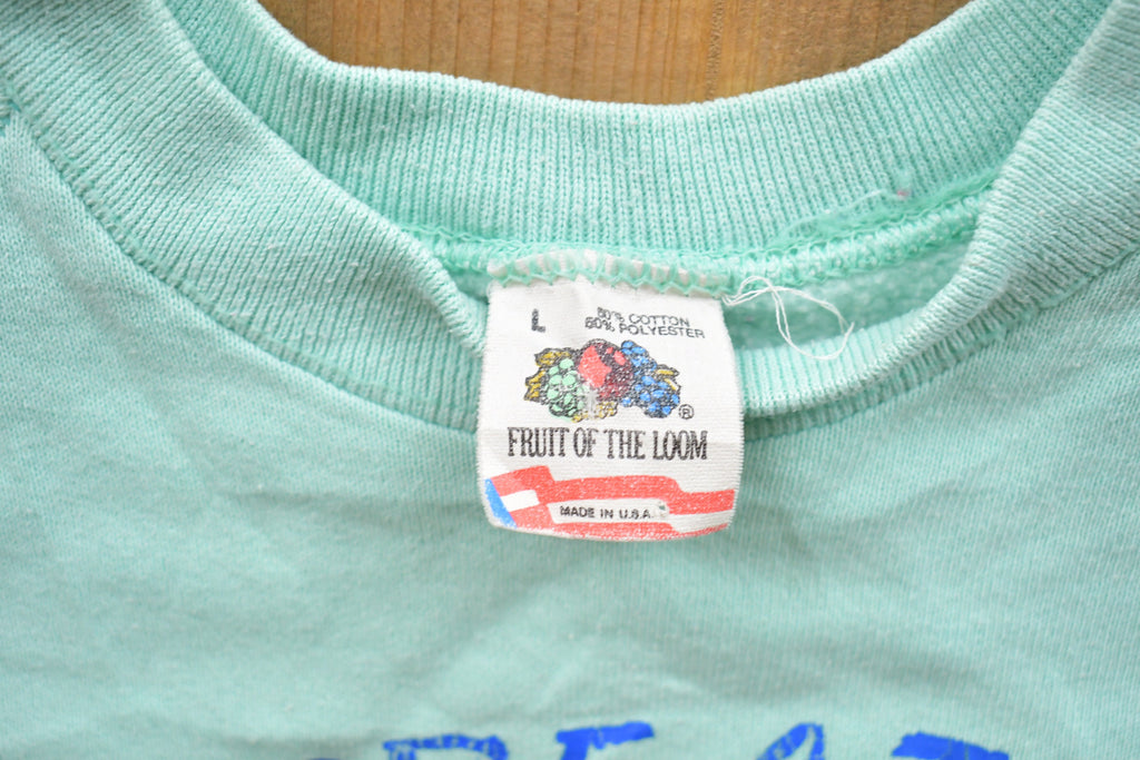 Vintage 1980s Great Grandmas Gang Panda Raglan Crewneck Sweatshirt