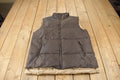 Vintage 1980s Steve & Barry's Down Fill Brown Puffer Vest
