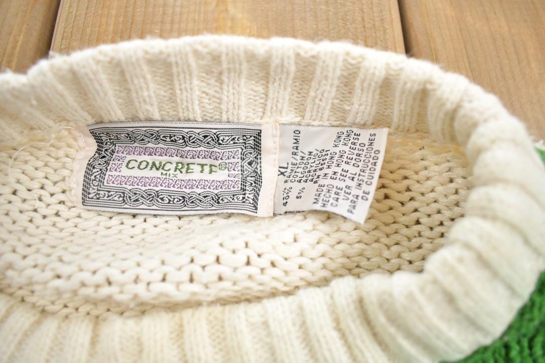 Vintage 1990s Knit Crewneck Sweater