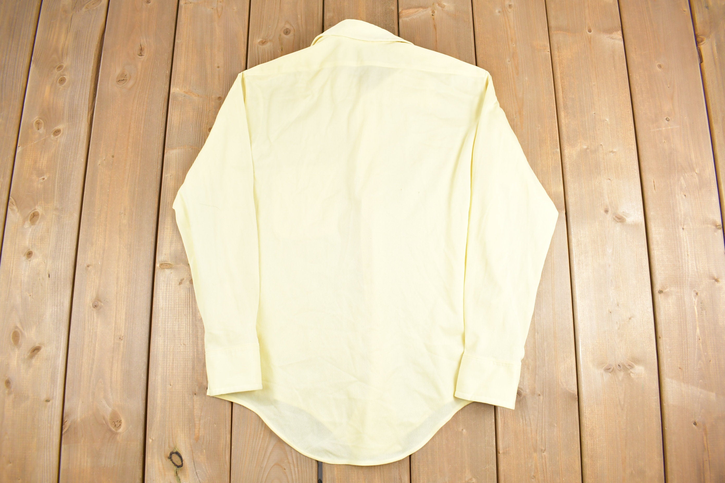 Vintage 1980s Harwyn Solid Button Up Shirt