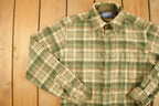 Vintage 1990s Pendleton Plaid Button Up Shirt Size L