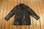 Vintage 1990s Roundtree & Yorke Leather Coat