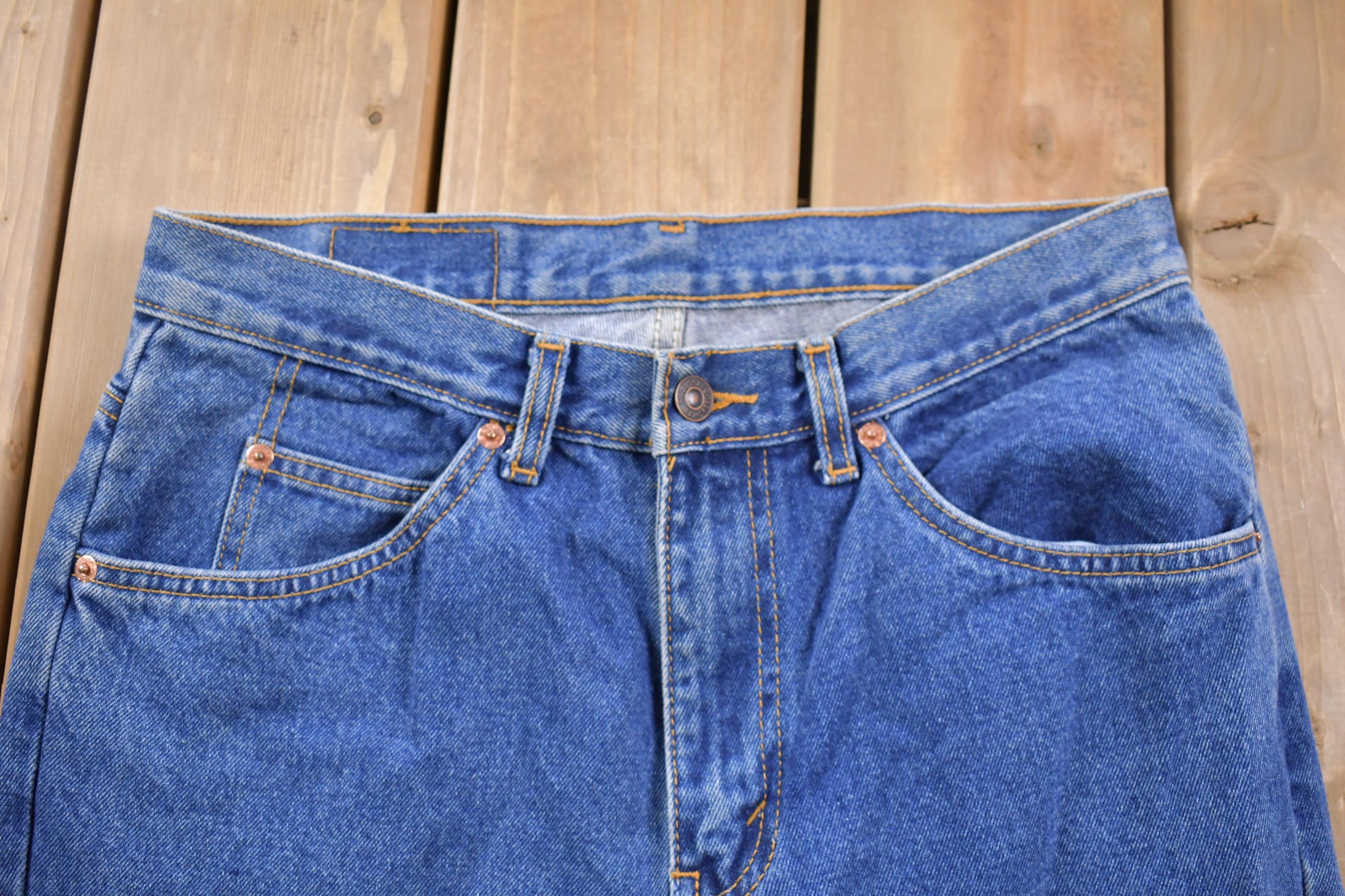 Vintage 1990s Levi's Orange Tab Jeans Size 30 x 28