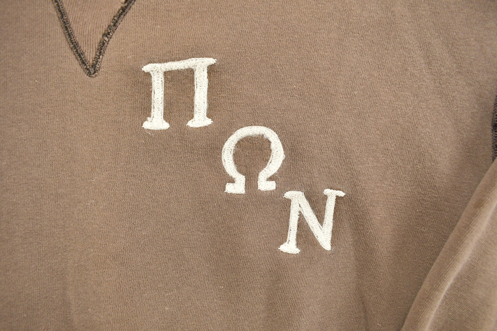 Vintage 1950s Embroidered Varsity Crewneck