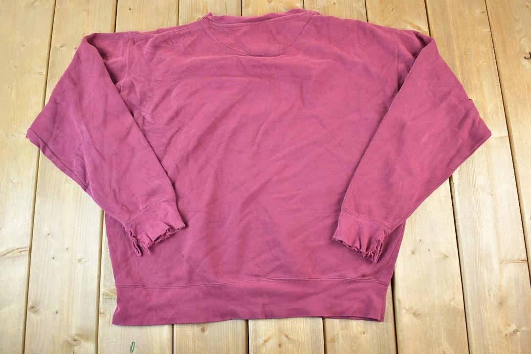 Vintage 1990s Minnesota Embroidered Souvenir Crewneck Sweatshirt Made In USA
