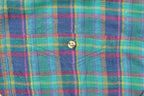 Vintage 1990s Flannel Button Up Shirt