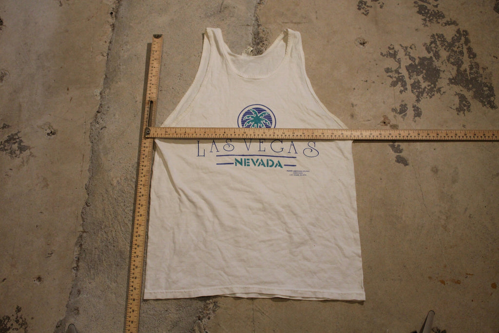 Vintage 1990s Las Vegas Nevada Graphic Tank Top