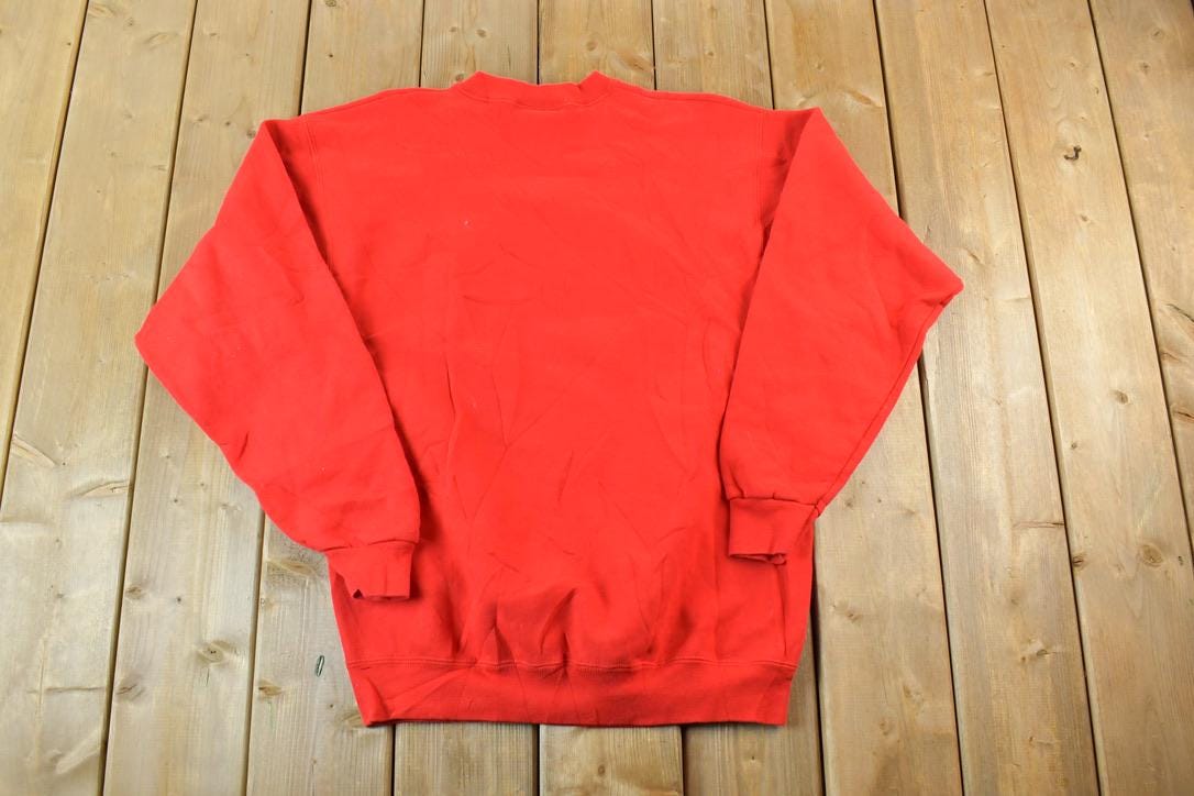 Vintage 1990s Redhawks Baseball Souvenir Crewneck Sweatshirt