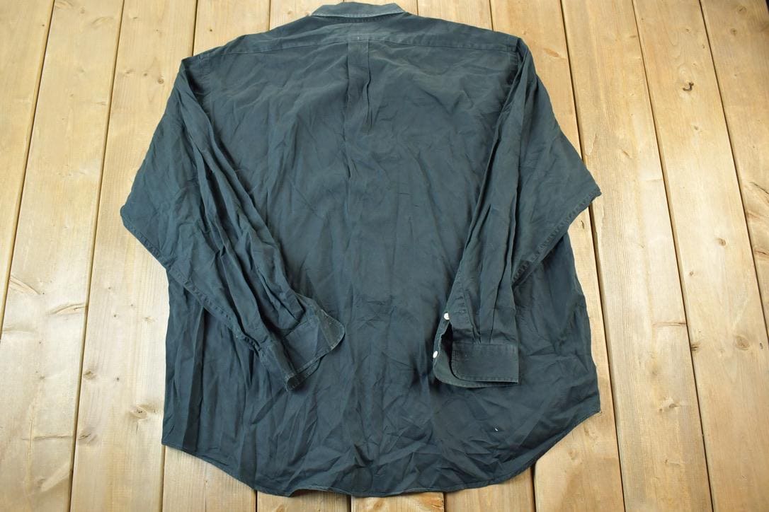 Vintage 1990s Ralph Lauren 100% Cotton Button Up Shirt