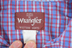 Vintage 1990s Wrangler western Shirts Button Up Shirt Men's XL